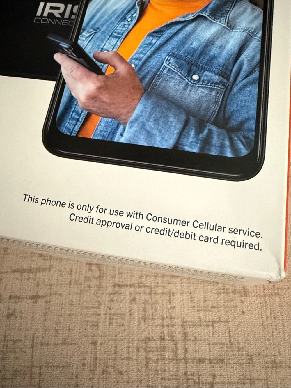 iris Connect 2 Smartphone - Blue and Black